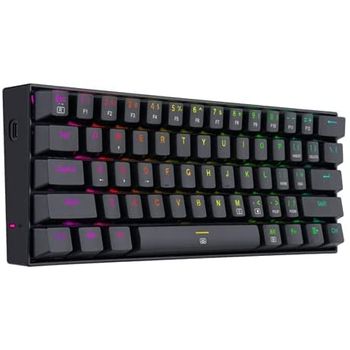 TECKNET Teclado inalámbrico 2.4G, teclado de computadora compacto ultra  delgado con teclas rápidas multimedia, teclado USB pequeño silencioso para