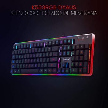 Teclado Gaming K509 Dyaus Rgb