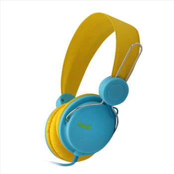 Havit Auriculares Con Microfono Hv-h2198d - Celeste/amarillo