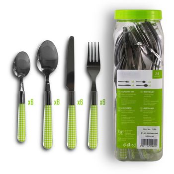 Set De Cubiertos Acero Inoxidable (8 Pcs) con Ofertas en Carrefour