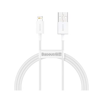 Cable De Datos Baseus Superior Series Lightning 1m 2.4a Blanco