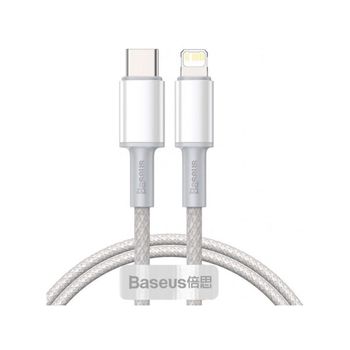 Baseus Cable De Datos Usb-c A Lightning 20w 1m Blanco