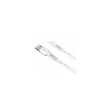 Cable Lightning Para Iphone 1m 2a En Color Blanco Baseus