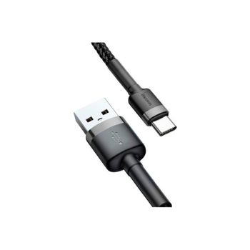 Cable Carga Rápida Usb Tipo C 1m 3a Gris Y  Baseus