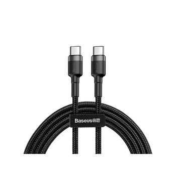 Cable Usb-c Baseus Cafule Pd 2.0 3a 60w 2m Negro/gris