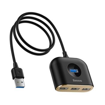 Baseus Hub Usb 4 En 1 Con 3 Puertos 2.0 Y 1x3.0 - Cahub-ay01