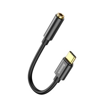 Adaptador Baseus L54 Usb-c A Jack De 3,5 Mm Negro