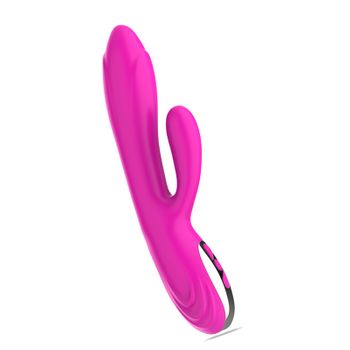 Potente Vibrador De Gran Tamaño Suave Vagina Femenina Estimulador De Clítoris Masturbador Para Mujeres (rojo)