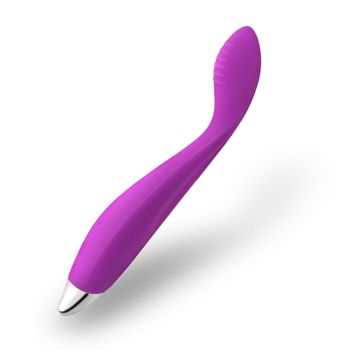 Vibrador Del Dedo Del Punto G, Masajeador Vaginal Del Estimulador Del Clítoris Del Pezón (púrpura)