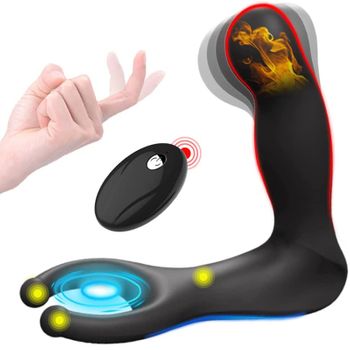 Juguete Sexual Con Vibrador De Control Remoto Inalámbrico Para Hombres (negro)