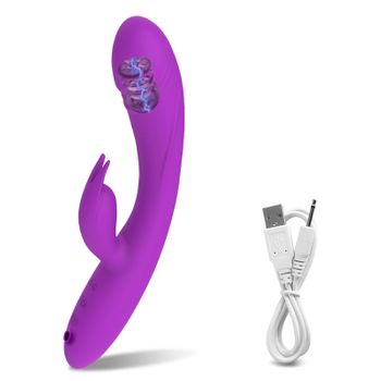 Vibrador De Succión De 10 Velocidades, Masturbador Vaginal Femenino (púrpura)