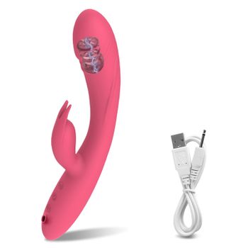 Vibrador De Succión De 10 Velocidades, Masturbador Vaginal Femenino (rojo)