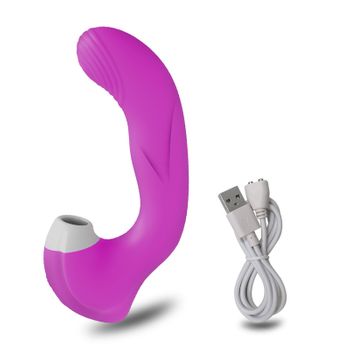 Vibrador De Succión De 20 Modos, Masturbador Vaginal Estimulador De Vacío Femenino (púrpura)