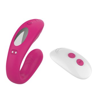 Vibrador De Control Remoto Inalámbrico Para Mujeres, Estimulador De Clítoris Vibrador De Punto G (rojo)