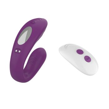 Vibrador De Control Remoto Inalámbrico Para Mujeres, Estimulador De Clítoris Vibrador De Punto G (morado)