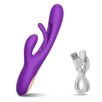 Vibrador De Resonancia De Tres Puntos, Masturbador Femenino (púrpura)