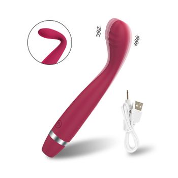 Vibrador De Mujer De 10 Frecuencias, Masajeador De Vagina De Pezón De Clítoris (rojo)