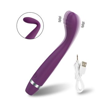 Vibrador De Mujer De 10 Frecuencias, Masajeador De Vagina De Pezón De Clítoris (morado)