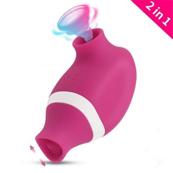 Vibrador De Succión Femenino, Estimulador De Clítoris Succionador De Clítoris (rojo)