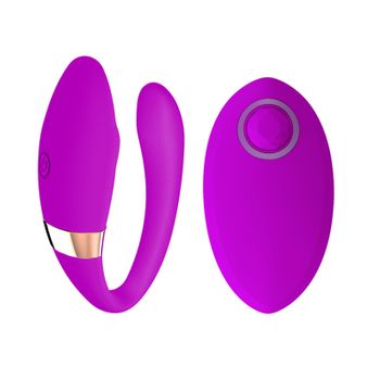 Vibrador De Control Remoto Inalámbrico Portátil Invisible Para Mujeres (púrpura)