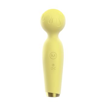 Vibrador De Masaje De 10 Frecuencias Para Mujer (amarillo)