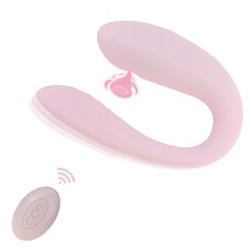 Vibrador Portátil De Succión De 10 Frecuencias Con Control Remoto Inalámbrico Para Mujeres (rosa)