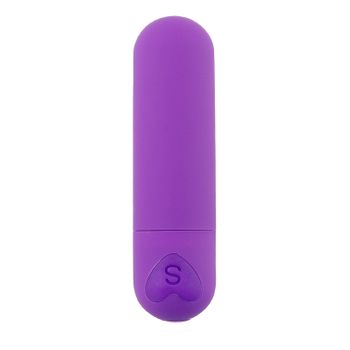 Vibrador Mini Bala De 10 Velocidades Para Mujer (morado)