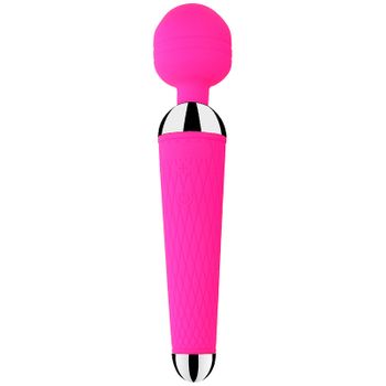 Vibrador De Masaje De Silicona De 10 Frecuencias Para Mujer (rosa)