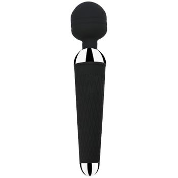 Vibrador De Masaje De Silicona De 10 Frecuencias Para Mujer (negro)