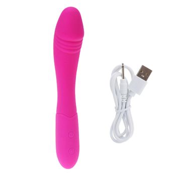 Vibrador Impermeable De Silicona De 10 Modos Para Mujer (rosa)