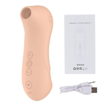 Vibrador De Masaje De Succión De 10 Frecuencias Para Mujeres (rosa)