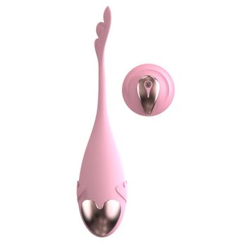 Vibrador De Masaje Con Control Remoto Inalámbrico De 10 Frecuencias Para Mujeres (rosa)