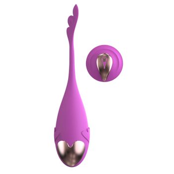 Vibrador De Masaje Con Control Remoto Inalámbrico De 10 Frecuencias Para Mujeres (púrpura)