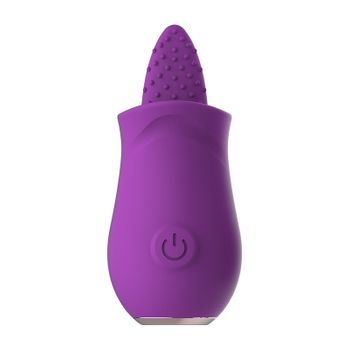 Vibrador De Masaje Para Lamer La Lengua De 10 Frecuencias Para Mujeres (púrpura)