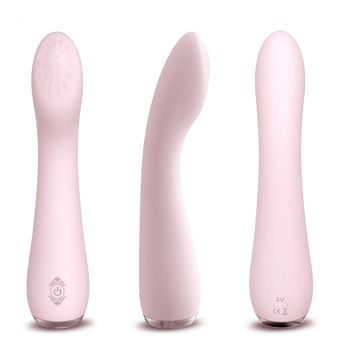 Vibrador De Masaje Impermeable De Silicona De 9 Frecuencias Para Mujeres (rosa)