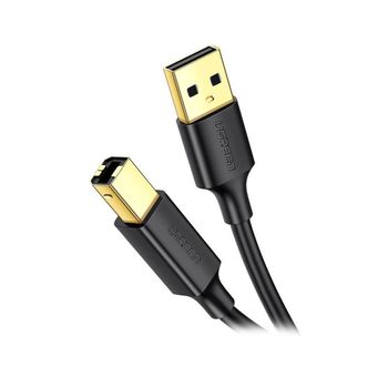 Cable De Impresora Ugreen Us135 Usb 2.0 A Usb Tipo-b 5m Negro