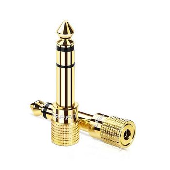 Ugreen Adaptador Mini Jack 3.5mm Jack 6.3mm Dorado