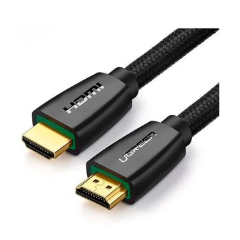 Cable Hdmi 2.0 Ugreen Hd118 M/m 4k 2m Negro Trenzado