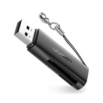 Lector De Tarjetas Ugreen Cm264 Usb 3.0 Para Tf/sd Negro