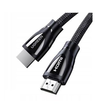 Cable Hdmi 2.1 Ugreen Hd140 M/m 8k 2m Negro Trenzado