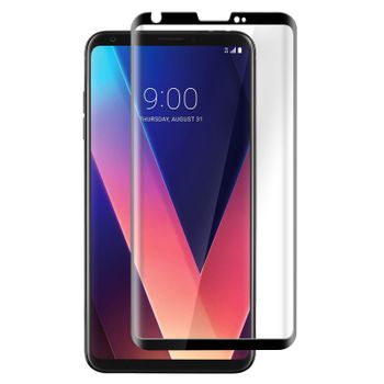 Protector De Pantalla De Cristal Templado Para Lg V30 Antigrietas – Negro