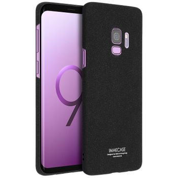 Imak Carcasa Samsung Galaxy S9 + Salvapantallas Y Anilla Suporte Adhesivo Negra