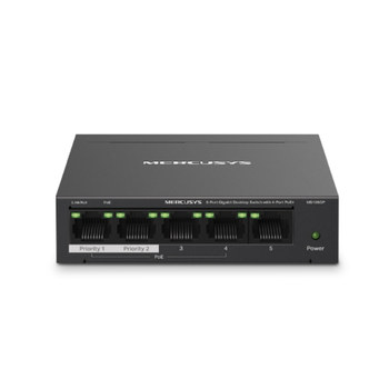 Switch Mercusys Gigabit Ethernet De 5 Puertos Poe