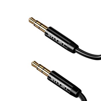 Cable Audio Auxiliar Doble Jack 3,5mm Macho Macho 1m - Blanco con Ofertas  en Carrefour