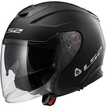 Casco Jet Infinity Negro Mate Ls2