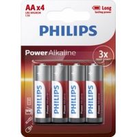 Pila Alcalina 1,5v Lr06 Aa Philips Powerlife Aaa - Lr6p4b/05_ _