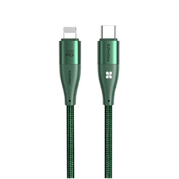 Cable Usb-c A Lightning, Nylon, 1,2m, 20w, Icord-pd20 – Verde