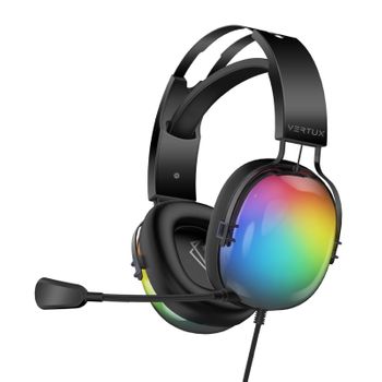 Cascos Gaming Sonido Envolvente 7.1 Carcasa Retroiluminada Rgb Pc/ps5/xbox Vertux Sirius