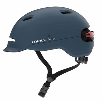 Casco Para Patinete Eléctrico Livall C20 Talla M Azul Marino