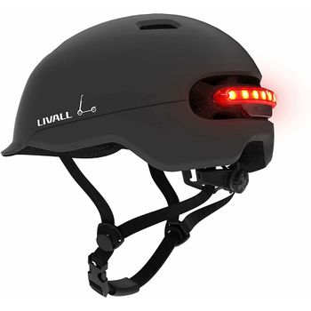 Casco Para Patinete Eléctrico Livall C20 Negro Talla M